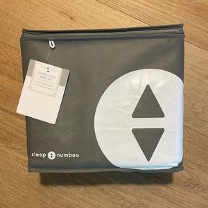 NWT Sleep Number - Whit Essential Fit Cotton Sheet Set - Flextop Eastern King